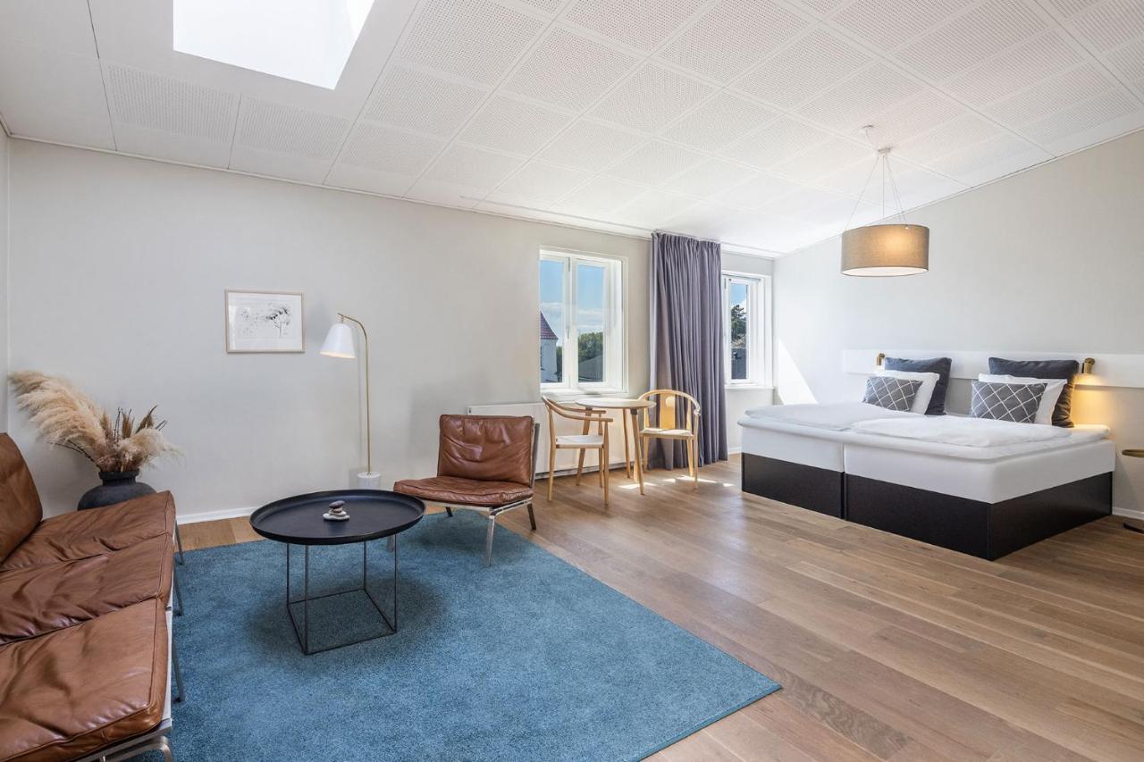 Strandhotel Rosnaes คาลุนด์บอร์ก ภายนอก รูปภาพ