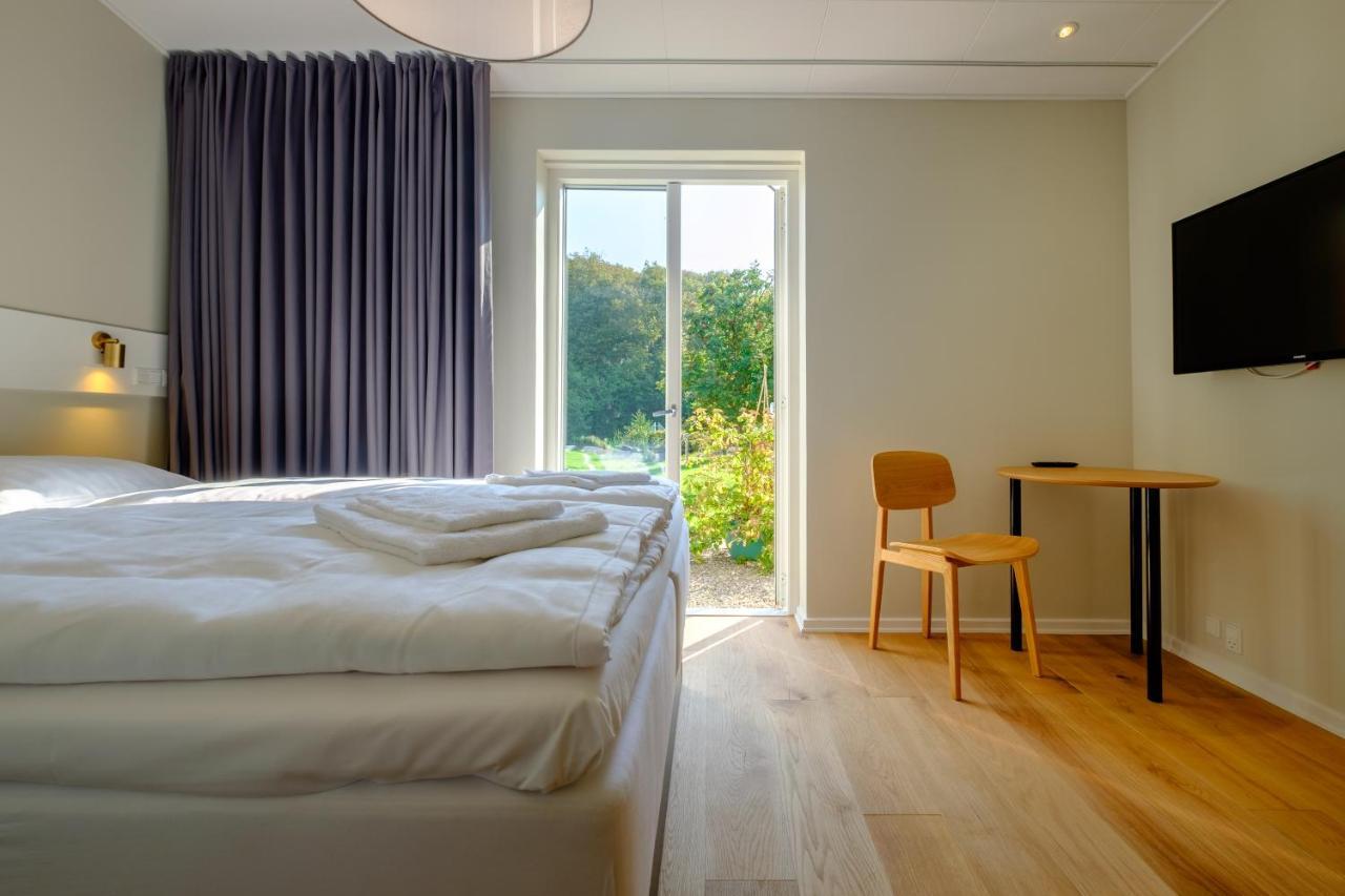 Strandhotel Rosnaes คาลุนด์บอร์ก ภายนอก รูปภาพ